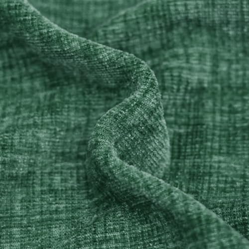 CaliTime Decorative Couch Throw Pillow Covers 16 X 16 Inches Dark Green - color: Dark Green, size: 16" x 16" (Pack of 2)