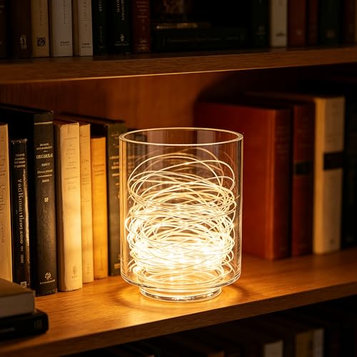 8.5" Wide 11" High Clear Glass Cylinder Vase with Base, Hurricane Candle Holder, Modern Home Decor (1, 8.5"x11") - size: 8.5"x11"