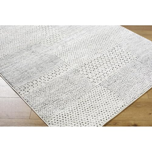 Livabliss x Galey Alix Architect III Modern Geometric Area Rug, 6'7" x 9' (7' x 9'), Gray/Black - color: Gray/Black, size: 6'7" x 9' (Rectangular)