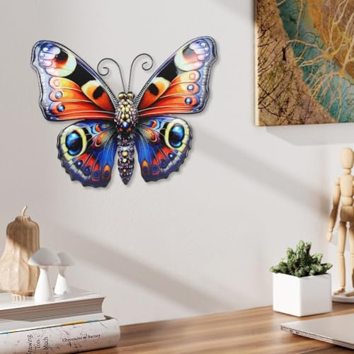 VEWOGARDEN Butterfly Wall Decor Large Outdoor Metal Wall Art - style: Butterfly