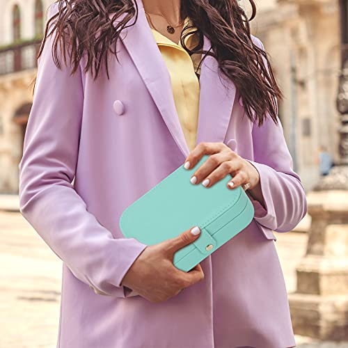 Jewelry Box, Travel Jewelry Organizer Small Jewelry Storage and Organizers - color: green