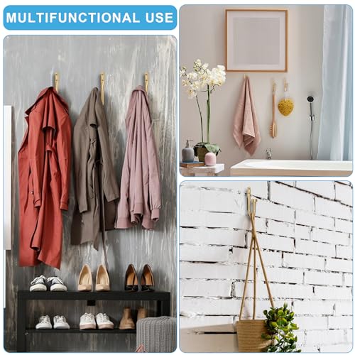 Premium Curtain Holdback, Quality Metal Decorative Curtain Holdbacks with Zinc Alloy Cap Finials,Rust-Proof, Set of 2 Window Curtain Holdbacks,Warm Gold - color: 2pcs-warm Gold