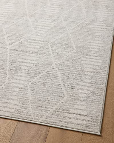 Loloi Kamala Ivory/Silver 7'-10" x 10' Area Rug