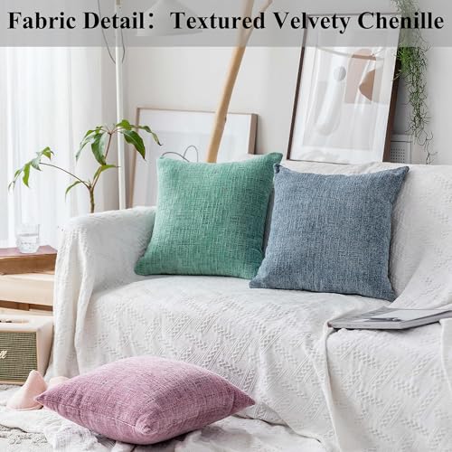 Home Brilliant 12x20 Pillow Cover for Couch Chair Super Soft Lumbar Throw Pillow Cover for Women Kids Girls, Pack of 2, 30cm x 50cm(12x20 inches), Jeans Blue - color: Jeans Blue, size: 20" x 12" (Pack of 2)