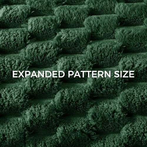 Whale Flotilla Soft 3D Fleece Throw Blanket for Couch & Bed, Emerald Green - color: Emerald Green, size: Throw(50x60 Inch)