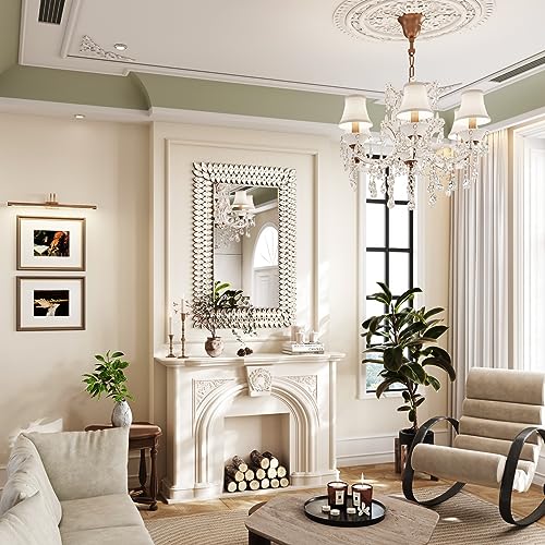 Kelly Miller 24"x36" Jeweled Luxury Rectangle Decorative Wall Mirror - size: 36"L x 24"W