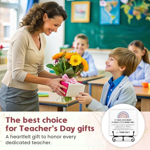 Rainbow Teacher Appreciation Gifts, Back To School Gifts for Students - color: Big Heart Teacher