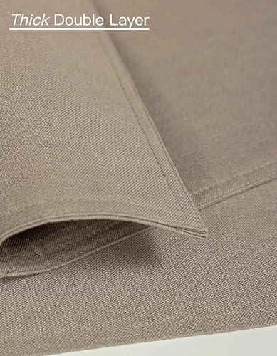 Farmhouse Linen Dining Table Mats Set of 4 Boho Farmhouse Plate Coasters Fabric Indoor Placemats Heat Resistant Washable 12x18 Inch - color: Khaki, size: Set of 4