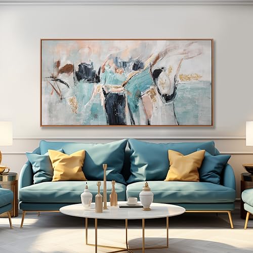 Framed Abstract Wall Art Decor Canvas Artwork Wall Decor Colorful Fantasy Graffiti Art Painting Art For Bedroom Living Room Dining Room Home Office Apartment Modern Abstract Artwork Decoration 20"x40" - color: Colorful, size: 40"L x 20"W