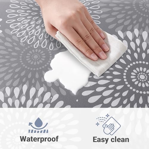 Kitchen Mat Water-Resistant Kitchen Rugs Cushioned Anti-Fatigue Floor Mat - color: Grey, size: 70"L x 24"W x 0.8"Th