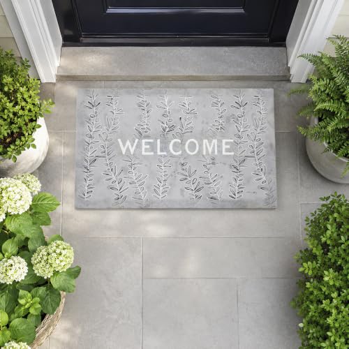 Stupell Industries Welcome Ivy Vine Sprigs, 30 x 18 - color: Welcome Ivy Vine