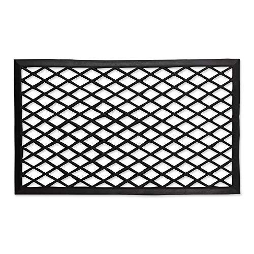 DII High Traffic All-Weather Rubber Doormat, 18x30, Diamond Lattice - color: Diamond Lattice, size: 1'6" x 2'6" (Rectangular)