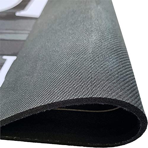 UKELER Farmhouse Laundry Room Rug, 20''x59'', Non-Slip, Waterproof, Microfiber and Rubber Backing, Modern, Runner, Unisex, Indoor, Machine Washable, Rug - color: E, size: 20×59 in