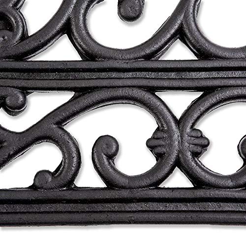DII High Traffic All-Weather Rubber Doormat, 18x30, French Quarter - color: French Quarter, size: 1'6" x 2'6" (Rectangular)