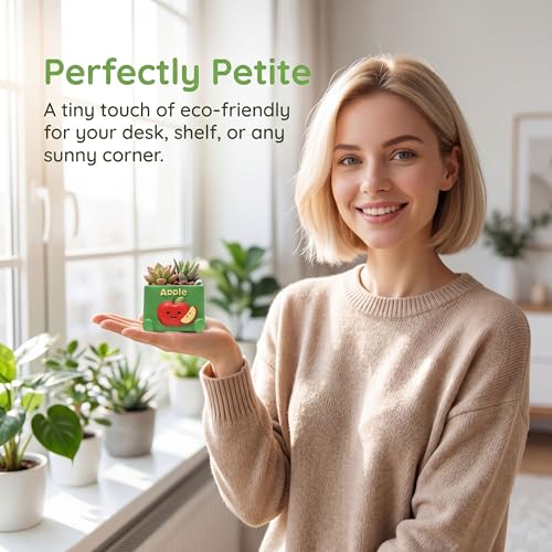 Cloud-Shaped Small Succulent Planters, 3.4''Dog Cute Plant Pots with Drainage Holes Funny Mini Resin Flower Pots for Indoor Outdoor Home Office Gifts (Mini A) - style: Mini A