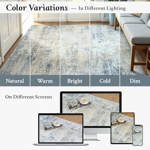 2x6 Runner Rug Non Slip Washable, Kitchen Hallway Entryway Carpet - color: Blue, size: 2' x 6' (Runner)