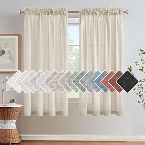 H.VERSAILTEX Heathered Natural - color: Heathered Natural, size: 52"W x 54"L (Pack of 2)