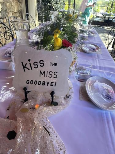6 Packs Gold Table Runners 10 Ft, Sheer Cheese Cloth Tulle Birthday Decorations, Gold Foil Sequin Table Decoration Centerpiece for Party Birthday Wedding Anniversary Christmas - style: Gold