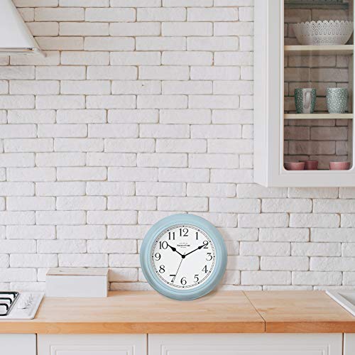 Presentime Chic Home Collection 10" Molly Clock - color: Blue