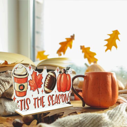 Fall Decorations for Home Tis' the Season Pumpkin Sign