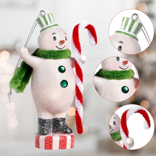 Snowman Ornament Set 2026 Christmas Tree Hanging Decorations Figurine Home Décor 2PCS - color: Snowman X 2