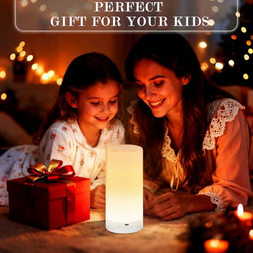 UNIFUN Night Light Touch Control RGB Rechargeable Bedside Lamp Dimmable - size: Taller Size1