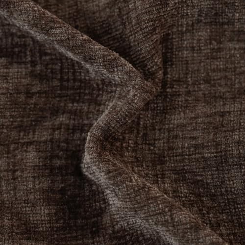CaliTime Decorative Couch Throw Pillow Covers 16 X 16 Inches Coffee - color: Coffee, size: 16" x 16" (Pack of 2)
