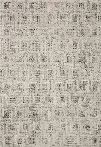 Loloi Kamala Grey/Graphite 5'-3" x 7'-9" Area Rug - color: Grey / Graphite, size: 5'3" x 7'9" (Rectangular)
