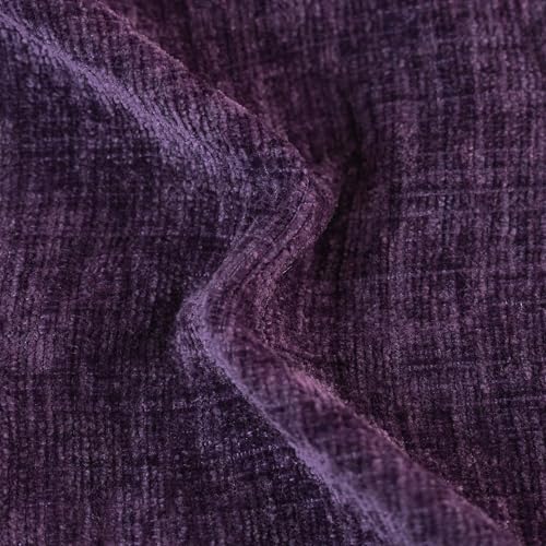 CaliTime Decorative Couch Throw Pillow Covers 16 X 16 Inches Plum Purple - color: Plum Purple, size: 16" x 16" (Pack of 2)