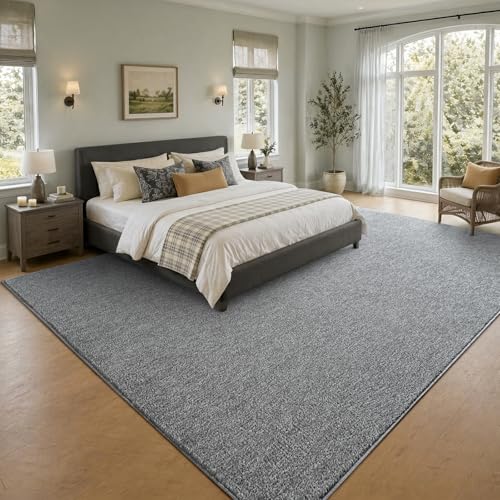 7x10 Large Grey Area Rug Washable Non-Slip Soft for Living Room Bedroom - color: 09 Grey, size: 7' x 10' (Rectangular)