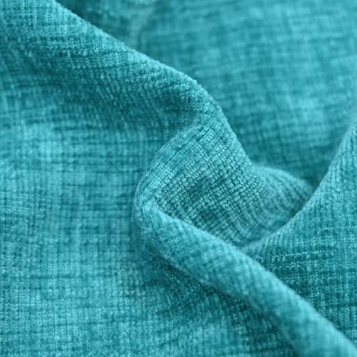 CaliTime Decorative Couch Throw Pillow Covers 16 X 16 Inches Lake Blue - color: Lake Blue, size: 16" x 16" (Pack of 2)