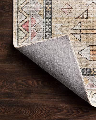 Loloi Skye Gold/Blush 2'-3" x 3'-9" Accent Rug - color: Gold / Blush, size: 2'3" x 3'9" (Rectangular)