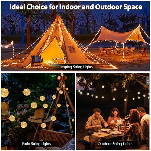 SeaShine Rechargeable String Lights, Battery Operated String Lights 25FT - size: 25 FT
