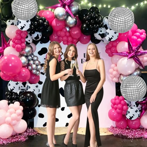 12inch Cow Print Latex Balloons with Animal Print Balloons - color: Cow Print