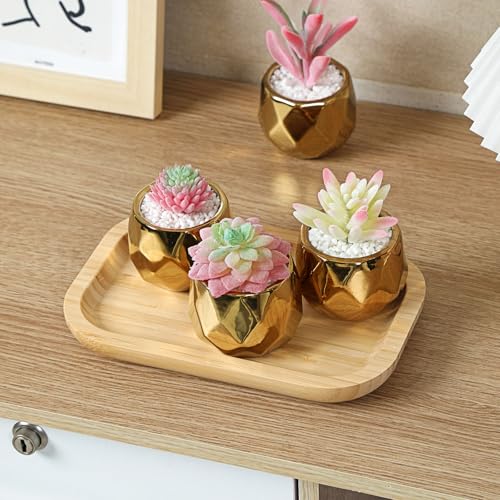 Bamboo Vanity Tray, Bathroom Counter Tray, Toilet Paper Basket Storage for Toilet Tank, Bathroom, Kitchen Counter 7.8 x 5.1 x 0.8 inch - size: 7.9" x 5.1" x 0.8"