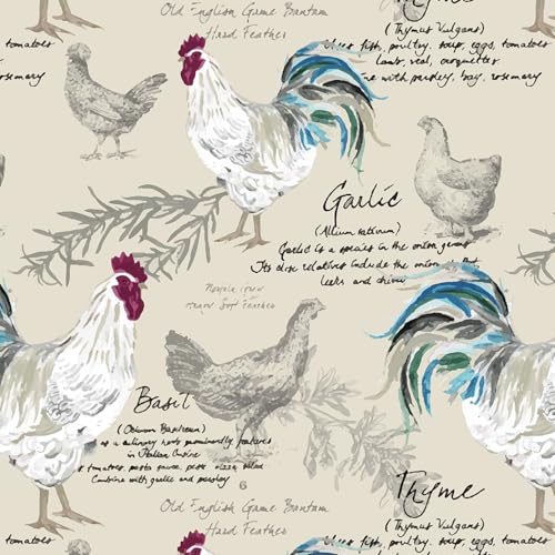 Kitchen Rugs for Floor 2 Pcs Memory Foam Padded Anti Fatigue Kitchen Mat - color: Rooster