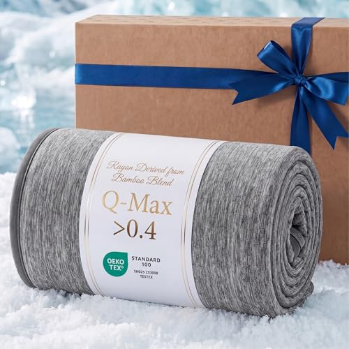 Bedsure Silky Soft Cooling Blanket Twin XL Size, 60"x90", Dark Grey - color: 01- Dark Grey, size: Twin Xl (60" X 90")