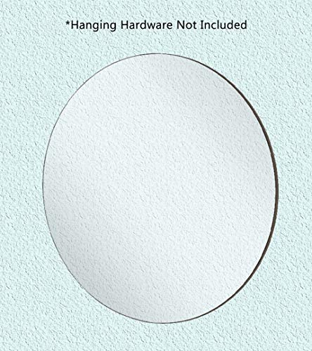 Marketing Holders Acrylic Mirror Round Circle 10" Inch Round 1/8" Thick Flat for DIY Craft Projects Safer Than Glass Light Weight Plastic Spot Mirror Center Piece for Weddings and Events - color: Mirror, size: 10"L x 10"W