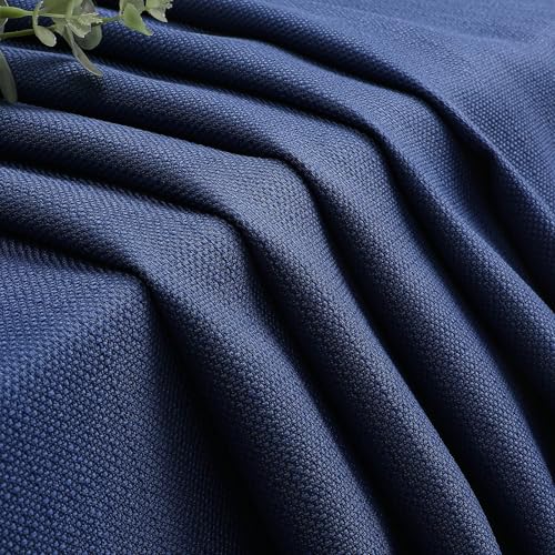Blue Short Window Curtains Tier 2 Panels Set 30 Inch Drapes - color: Blue, size: 30"W x 30"L (Pack of 2)
