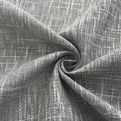 Ombre Pinch Pleated Semi Sheer Curtain, 40"Wx108"Lx2, Cream White to Grey - color: Grey/Pinch Pleat, size: 40"W x 108"L (Pack of 2)