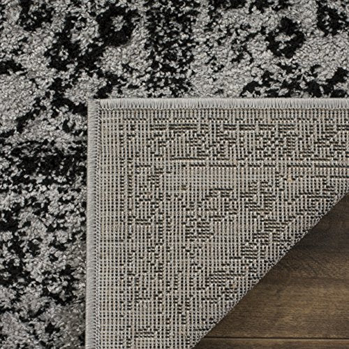 SAFAVIEH Adirondack Runner Rug 2'1"x8', Distressed Grey & Black ADR109B - color: Grey/Black, size: 2'1" x 8' (Runner)