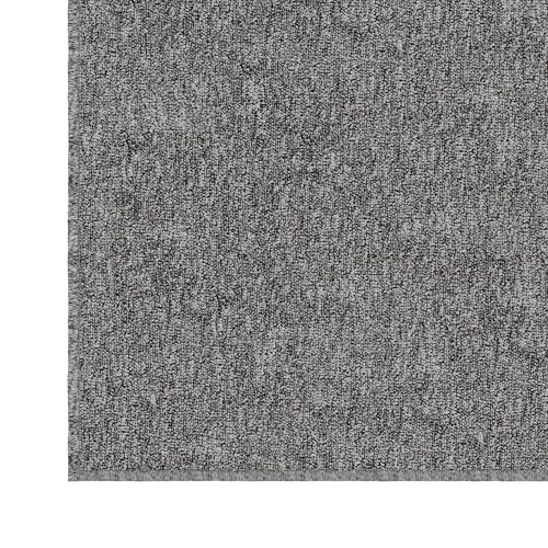Ottomanson Door Mat Indoor Entryway Runner Rug – Non-Slip Durable Low-Pile Runner with Stain-Resistant Surface, 20" x 59", Gray - color: Grey