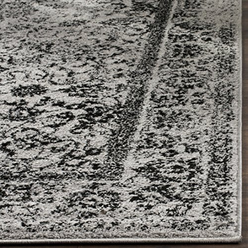 SAFAVIEH Adirondack Accent Rug 2x3, Distressed Grey & Black ADR109B - color: Grey/Black, size: 2' x 3' (Rectangular)