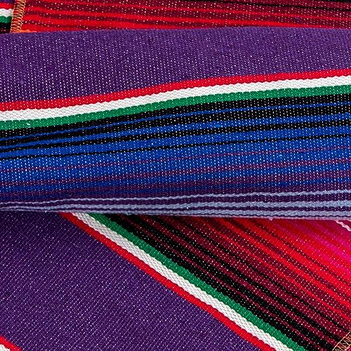 Mexican Table Runner 14 x 84 in Serape Decor for Cinco de Mayo Fiesta Party - style: 1Pack