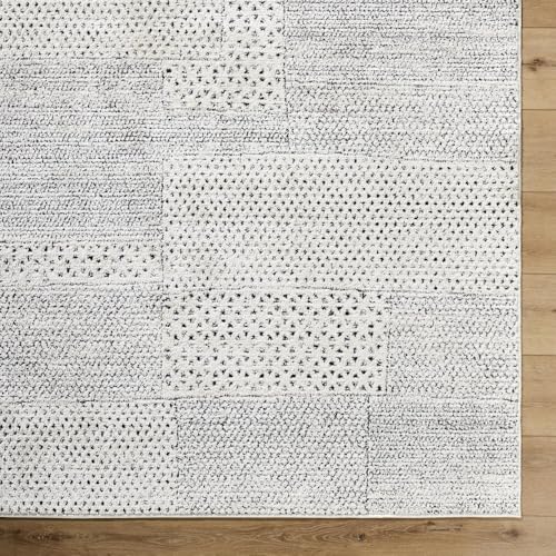 Livabliss x Galey Alix Architect III Modern Geometric Area Rug, 7'10" x 10' (8' x 10'), Gray/Black - color: Gray/Black, size: 7'10" x 10' (Rectangular)