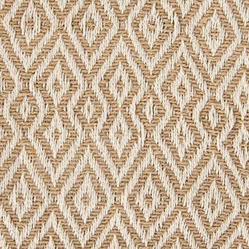 DII Rustic Farmhouse Double Diamond Woven Throw,Stone, 50x60 (Pack of 12) - color: Stone, size: 50x60" (Pack of 12)