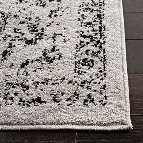 SAFAVIEH Adirondack Runner Rug 2'1"x6', Distressed Grey & Black ADR109B - color: Grey/Black, size: 2'1" x 6' (Runner)