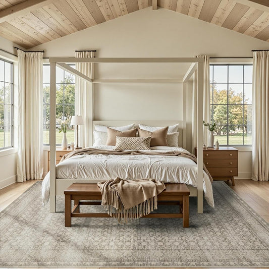 Rugxara 8x10 Area Rugs,Neutral Large Rugs for Living Room(Neutral Beige) - color: Apricot, size: 8' x 10' (Rectangular)