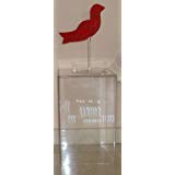 Acrylic Art Sculpture Stand Pedestal Display Clear 12" x 12" x 24"h