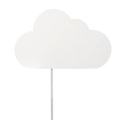 Globe Electric 51492 1-Light Floating Cloud Plug-in Wall Sconce, Matte White, 6ft Clear Cord, Inline On/Off Rocker Switch, Lights for Bedroom, Bulb Not Included, Mounted Bedside Lamp - size: (Pack of 1)
